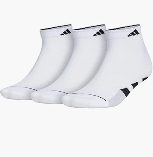 adidas mens Cushioned Low Cut Socks (3-pair)